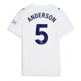 Manchester City Elliot Anderson #5 Tredje skjorte til dame 2026-27 Kortermet